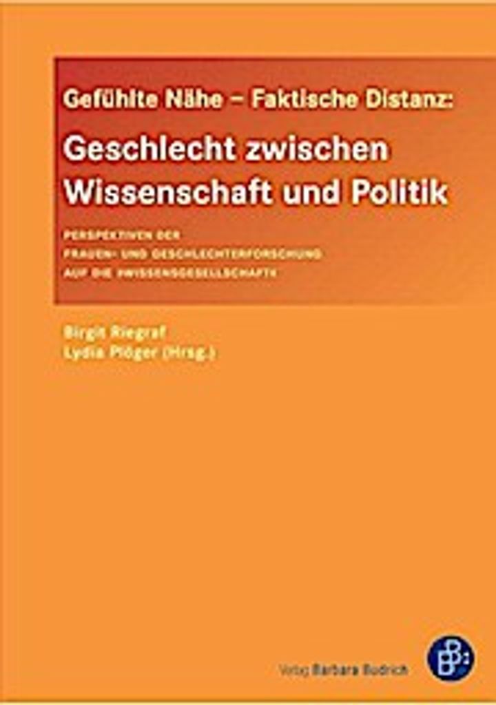 Geschlecht zwischen Wissenschaft und Politik