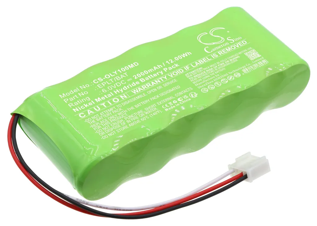 Batterie pour Olympus EPOCH LT Détecteur de Défauts remplace EPLT/BAT