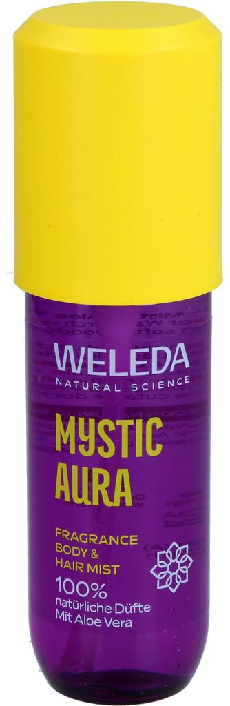 WELEDA Mystic Aura Fragrance Body & Hair Mist Spray duftende Floral Vibes für Haut und Haare, 95 ml Spray