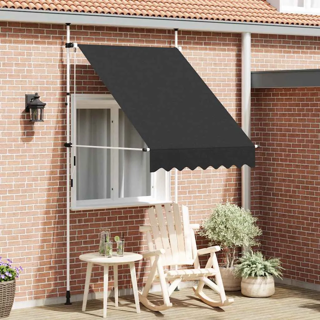 Maison Exclusive Tenda da Sole Retrattile 150 cm Antracite - Offerta Online
