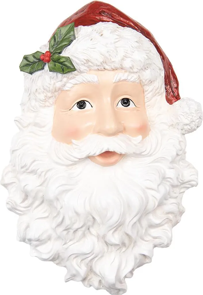 Decorazione Natale Business Clayre & Eef 45cm - Babbo Natale per Negozi