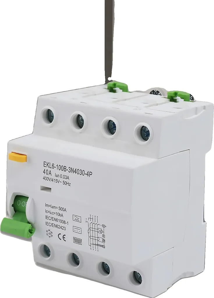 Évitez l'électrisation avec ce disjoncteur différentiel 40A 30mA 4P