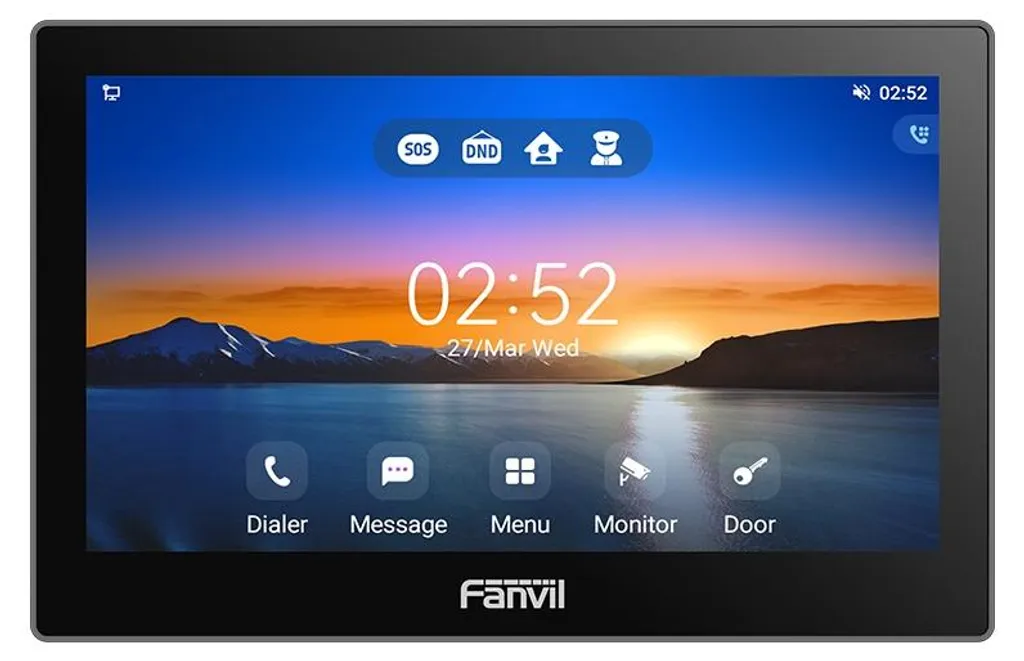 Interphone Vidéo Fanvil i505W Écran Tactile 7 Pouces HD WiFi Blanc