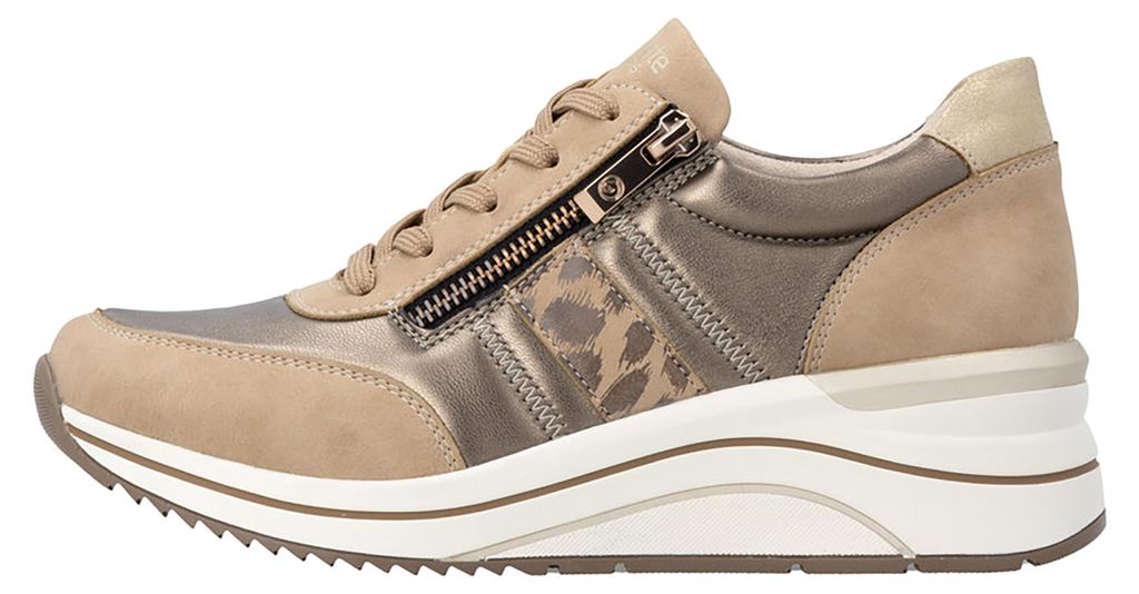 Newa Sneaker mit Schnürung und Reißverschluss Produktbild 