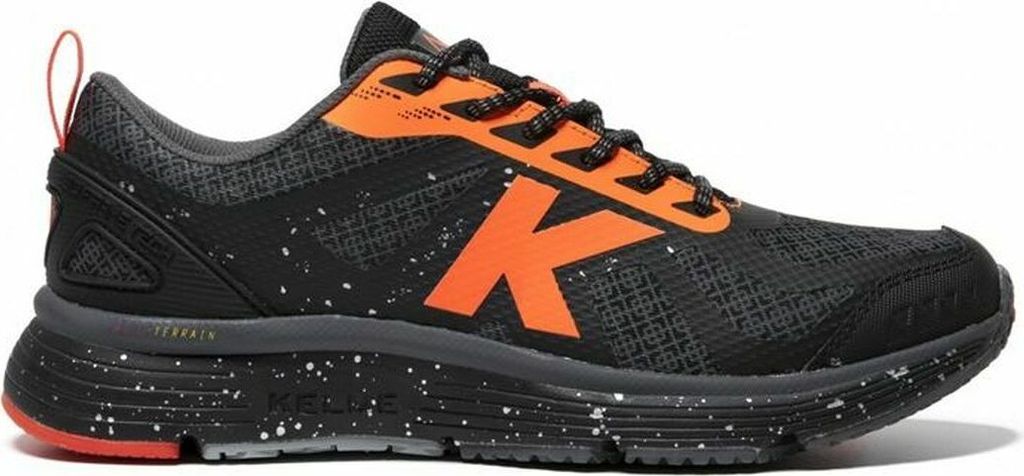 Laufschuhe für Erwachsene Kelme Cushion Travel Orange/Schwarz - 45