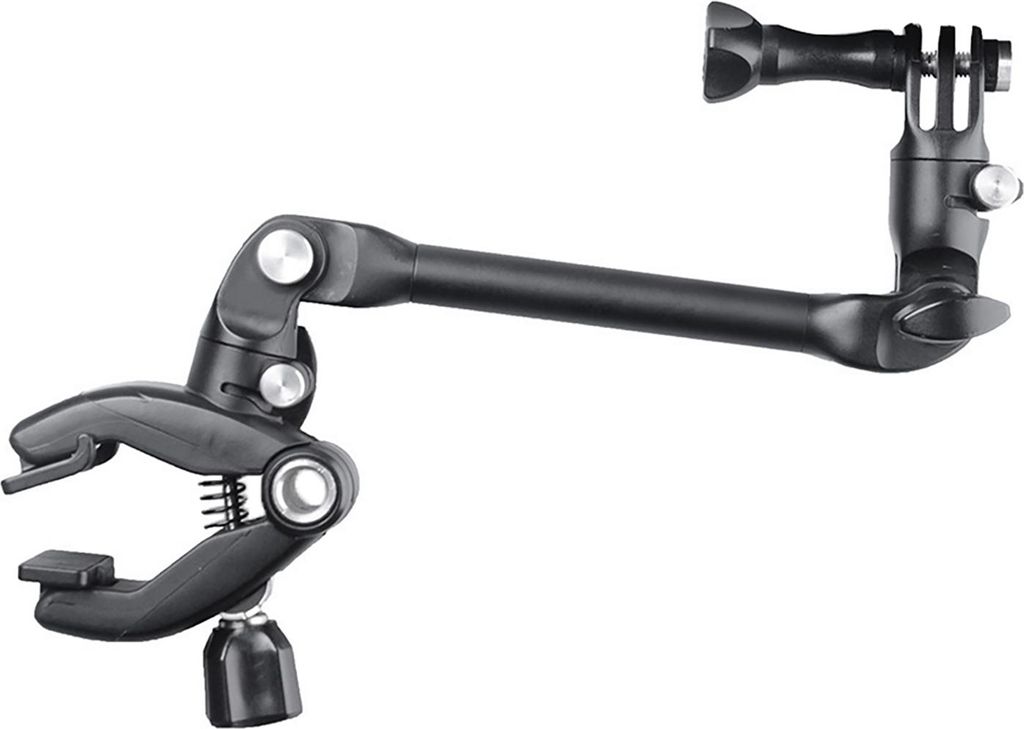 10-Zoll-Gelenkarm-Kamerahalterung mit 3,3cm/1,3in Klemme Kapazität 360Verstellbarer Magic Arm Ersatz für Gopro Xiaoyi Sjcam AEE