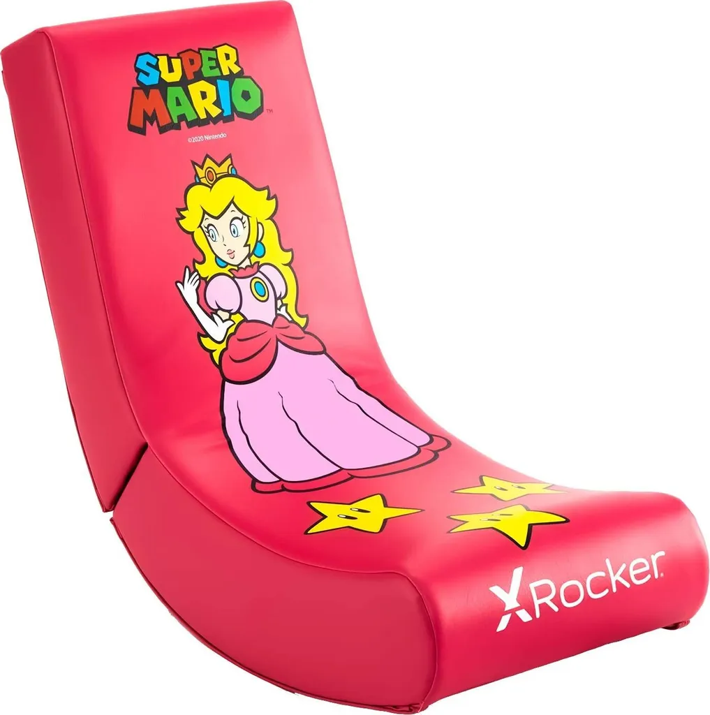 Fauteuil de Jeu Enfant Princesse Peach - Idéal Lecture et Console Switch - 8