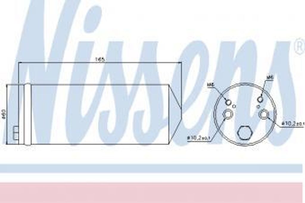 NISSENS Trockner, Klimaanlage 95413