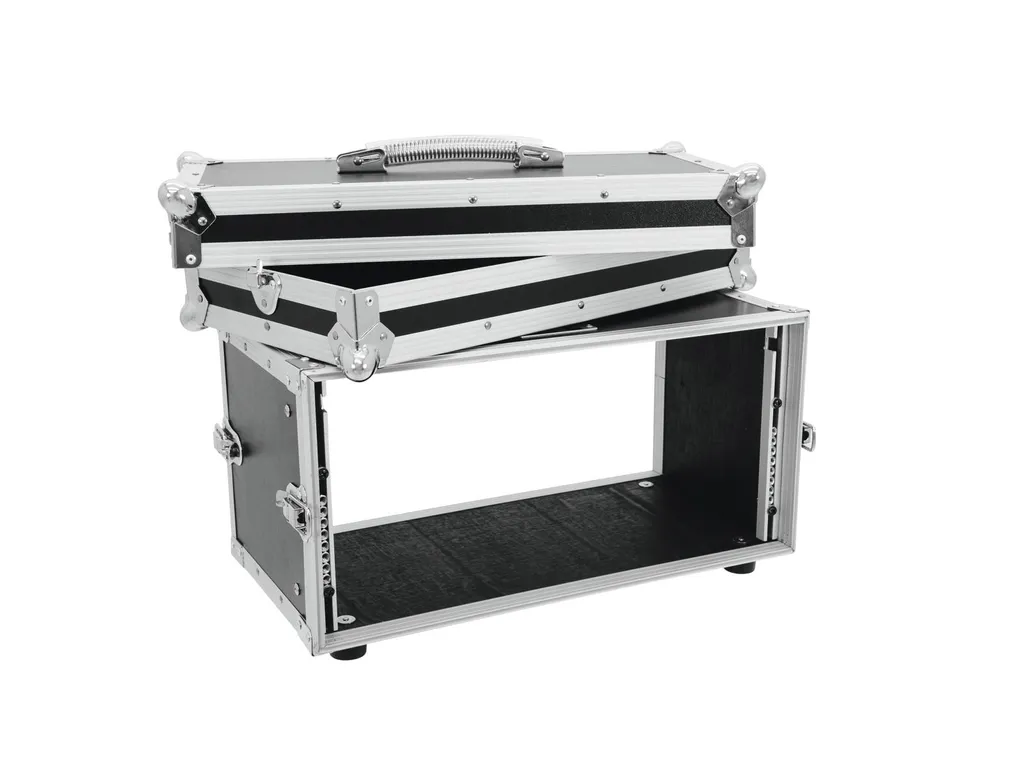 Rack d'Effets 5U Roadinger 24cm de Profondeur - Flight Case Noir Compact