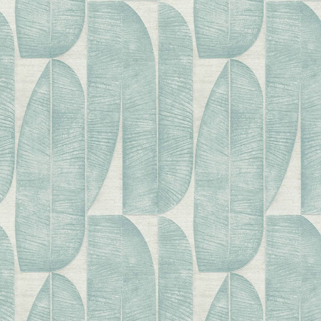 Profhome 396585-GU Grafik Tapete Design matt grau blau türkis-blau 5,33 m2