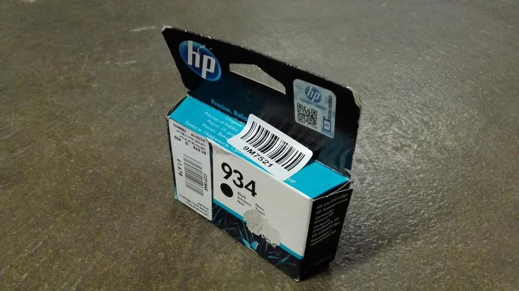 Cartucho de tinta original HP 934, , estándar, , tinta Imagen del producto 
