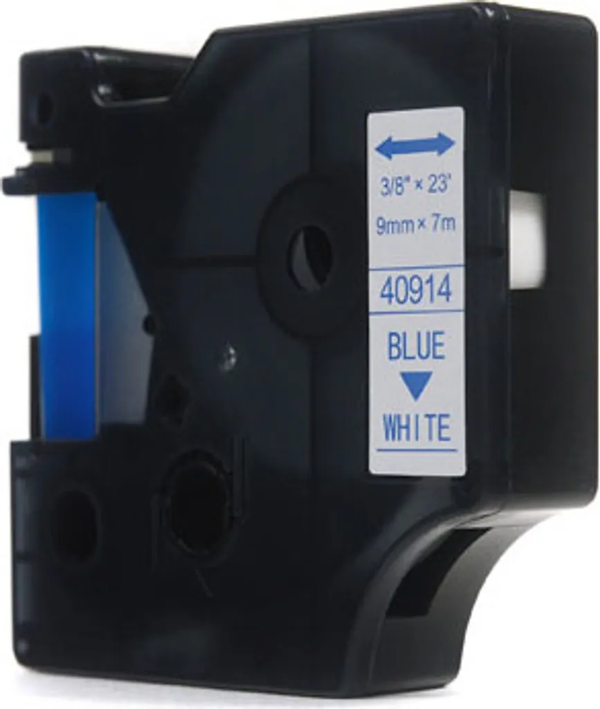 Nastro Etichette Blu su Bianco 9mm Dymo D1 S0720690 per Casa e Ufficio