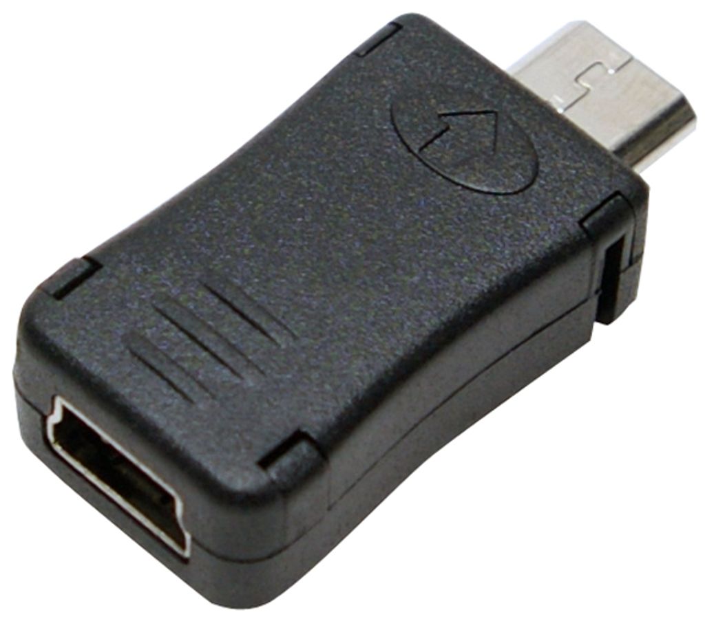 LogiLink USB 2.0 Adapter Micro USB Stecker Mini USB Kupplung