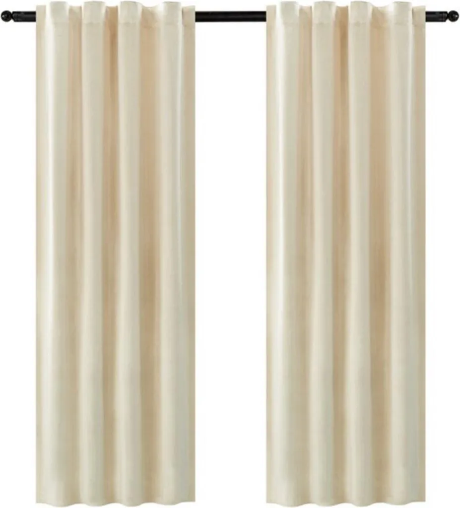 Rideau Beige Velours 140x270 cm : Finissez-en avec le Vis-à-Vis Gênant