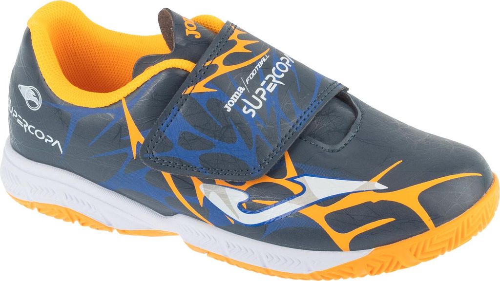 Joma Futsal Boots SCJW2503INV in MARINO NARANJA FLÚOR color size 33