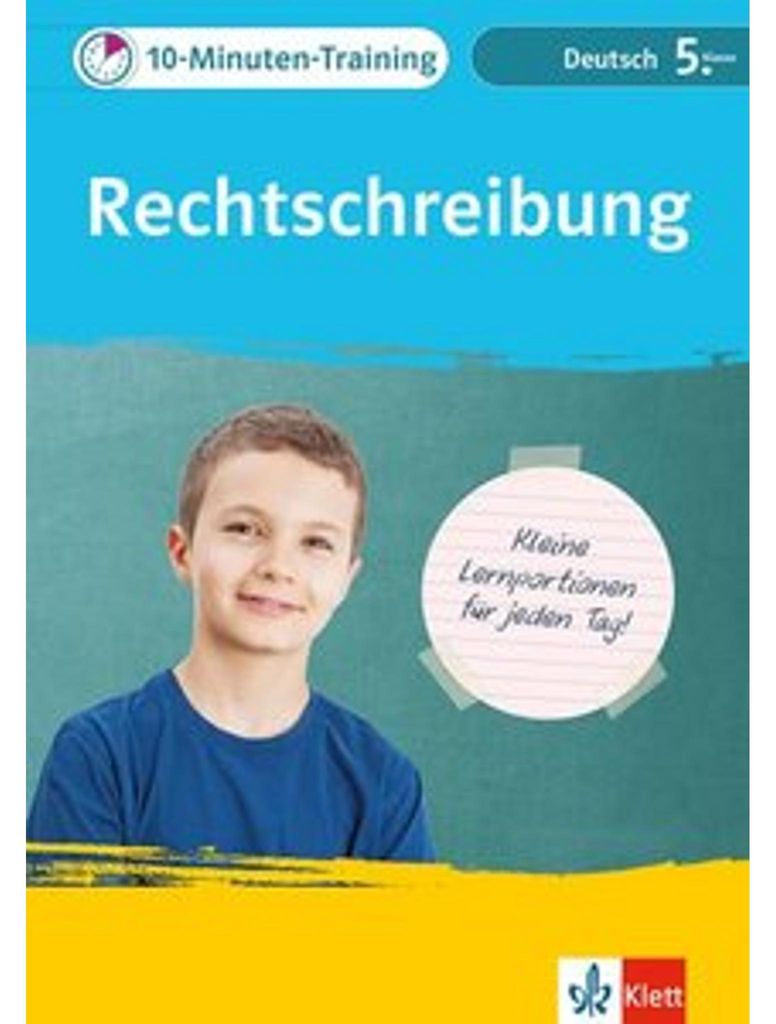 Klett 10-Minuten-Training Deutsch Rechtschreibung 5. Klasse Obrázok produktu 
