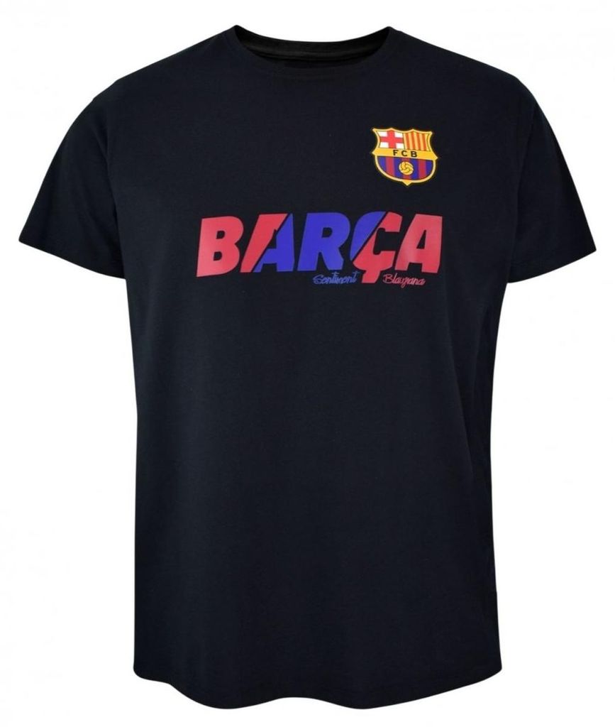 Maglietta da uomo del FC Barcelona, modello 5001CBSB, 100% Immagine del prodotto 
