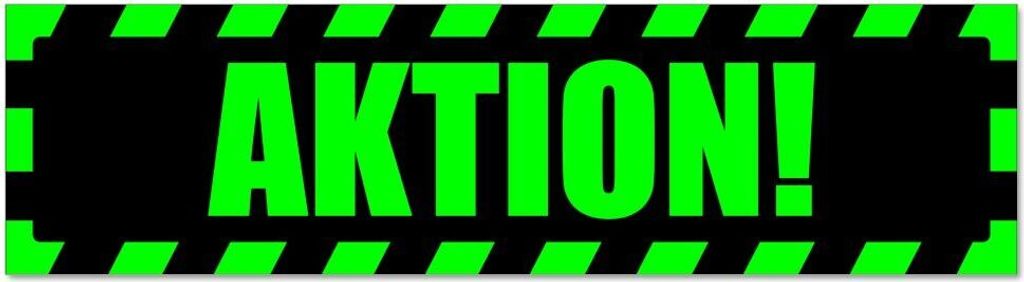 Kiwistar - Autoaufkleber - Grün - Schwarz - 60 x 16 cm - Aktion! gestreift - Hinweis Aufkleber Sticker für Auto, Kfz, Fahrrad, PKW, LKW