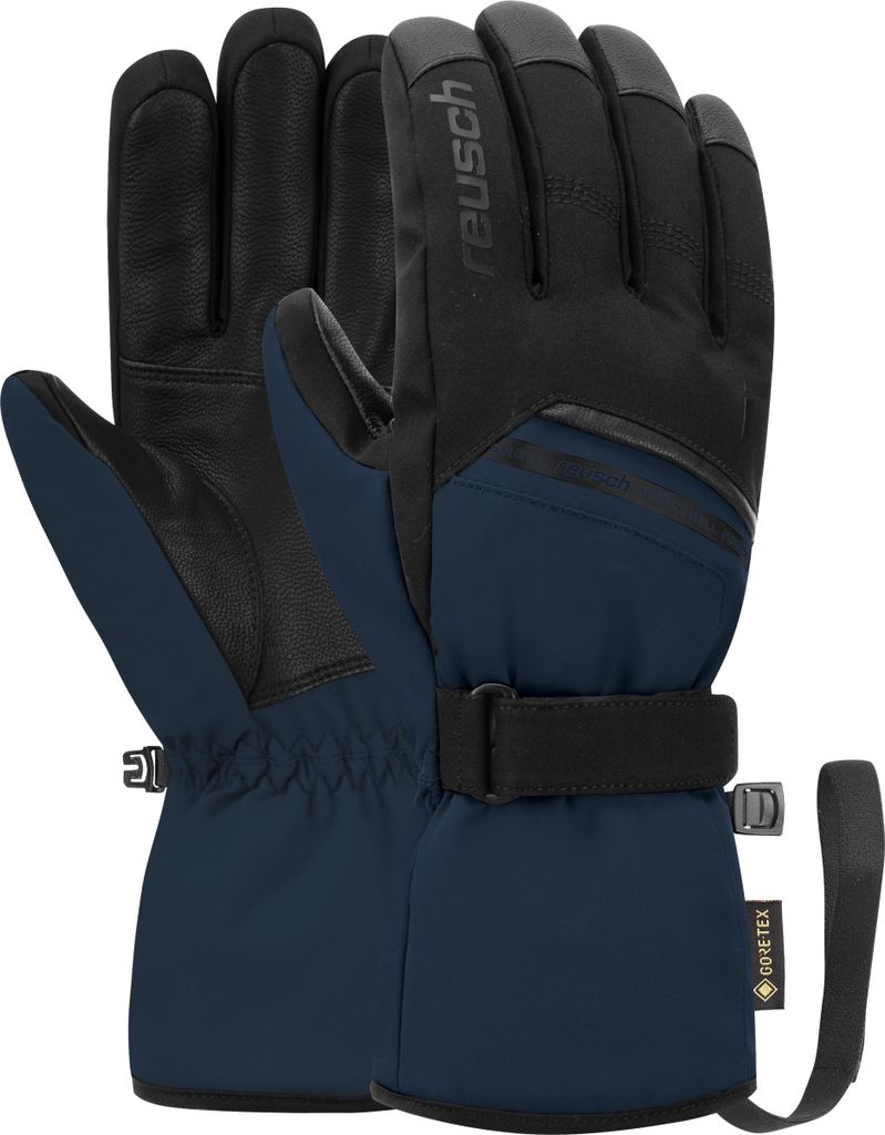 Reusch Fingerhandschuhe Morris GORE-TEX in atmungsaktiver Qualität 4471 dress blue / black 9