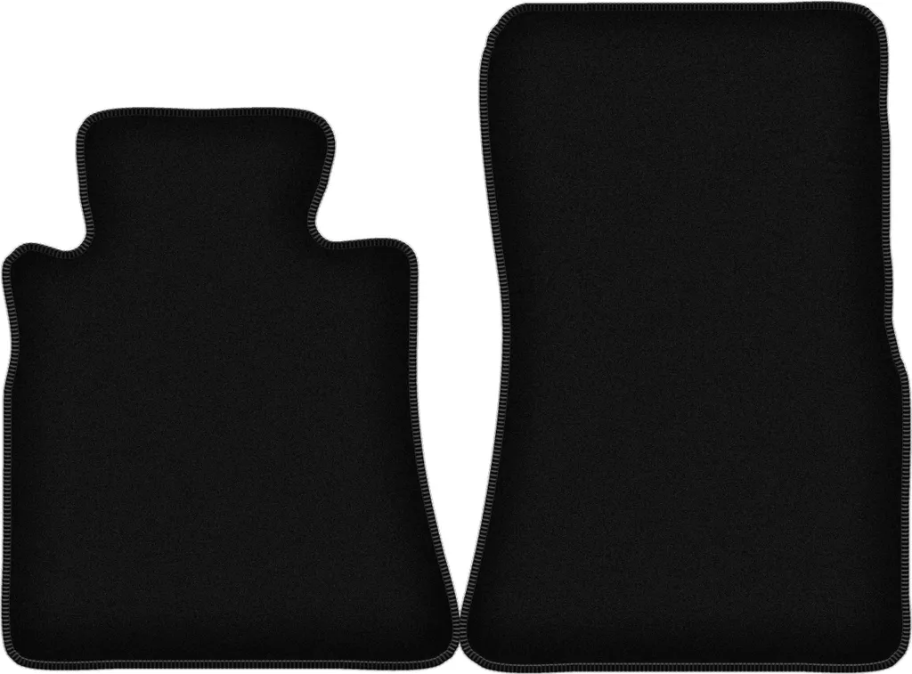 Mercedes W126 Tappetini Velluto Nero Wielganizator Set Anteriore
