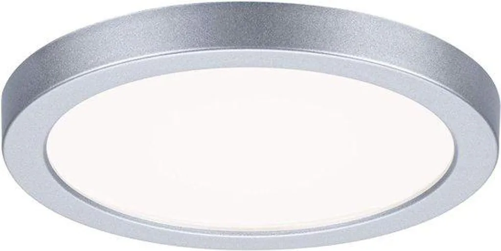 Applique LED murale ronde orientable IP44 118mm chrome mat 65W 4000K