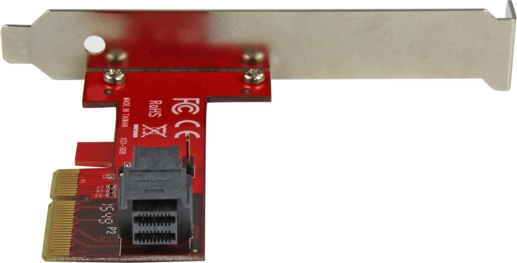 Adaptateur StarTech.com x4 PCI Express vers SFF-8643 pour SSD NVMe U.2