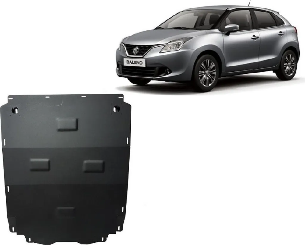 Carter de protection moteur en acier robuste pour Suzuki Baleno Hatchback