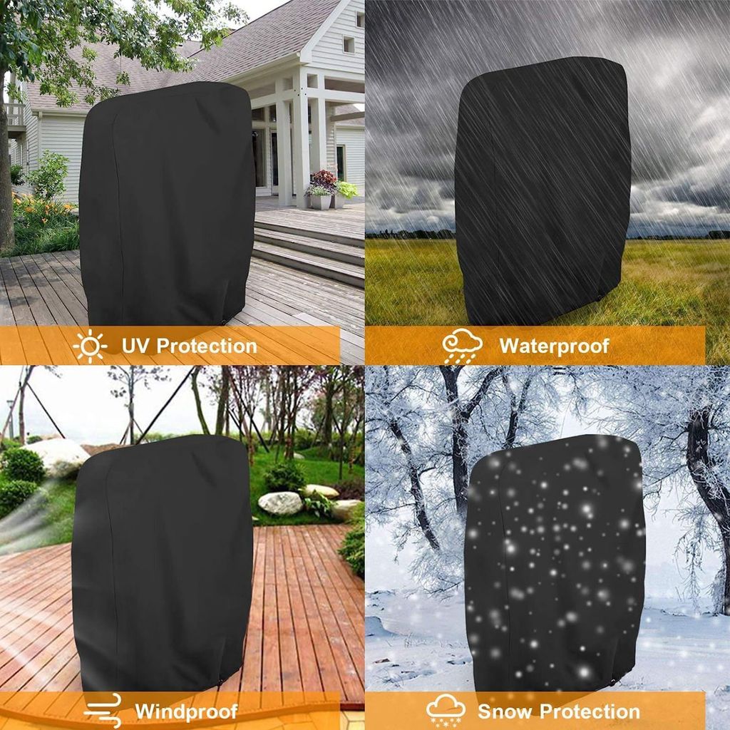 2x Gartenstühle Abdeckung Gartenmöbel Schutzhülle Produktbild 4
