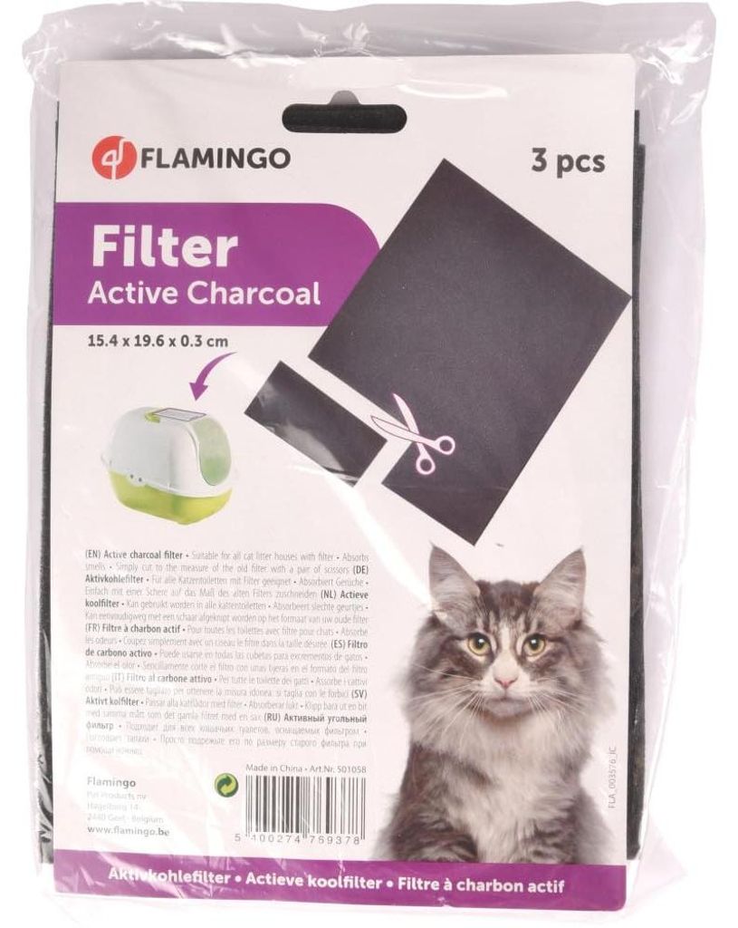 WC - náhradný filter Flamingo 3 ks Obrázok produktu 