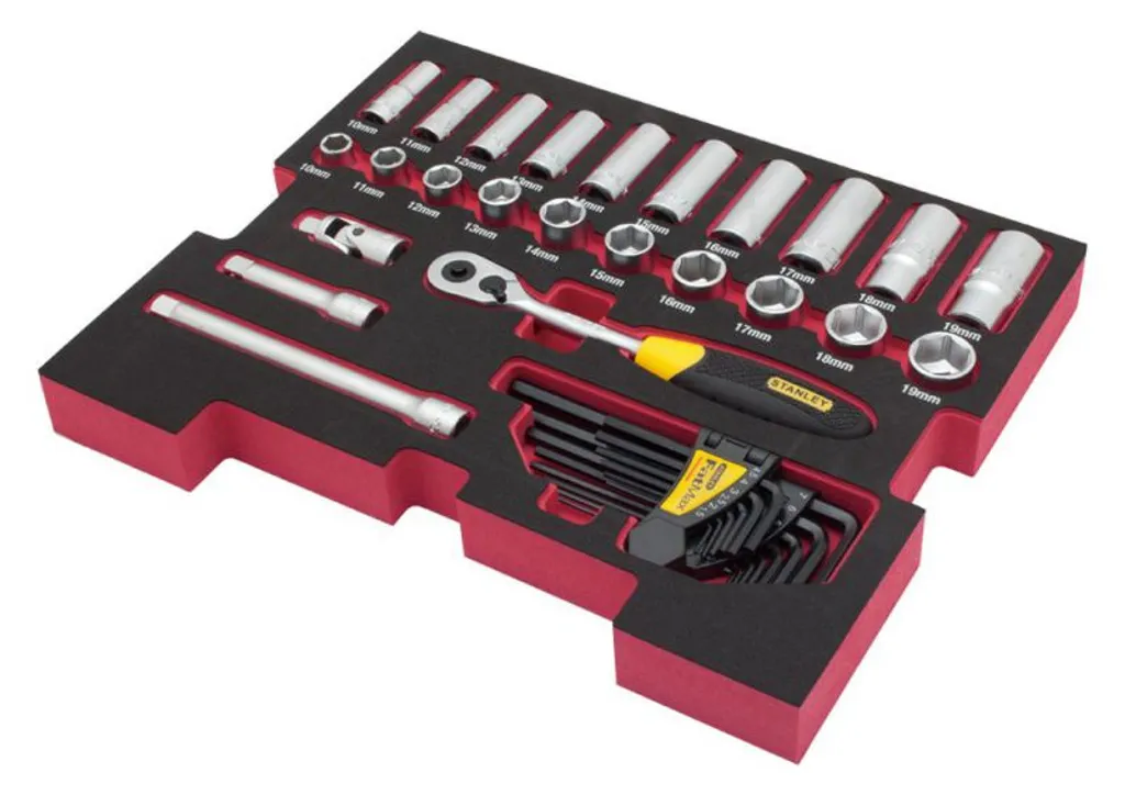 Module de 10 Clés Mixtes Stanley PRO-STACK pour Rangement d'Atelier - 3