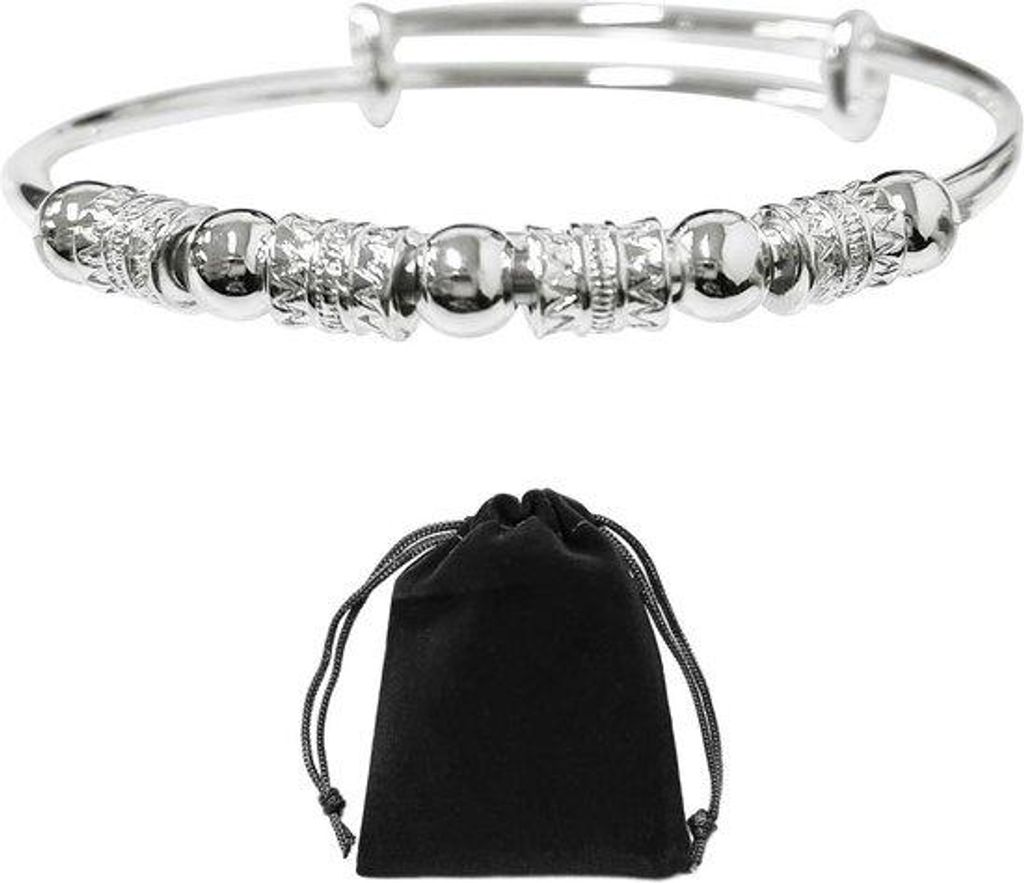 Schmuck Armband rot mit Aufbewahrungstasche Damen 10x12cm