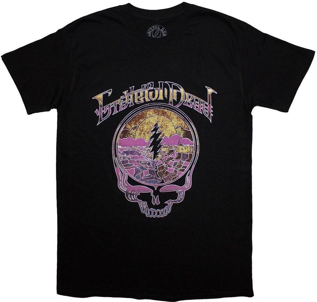 Grateful Dead - T-Shirt für Herren/Damen Uni RO12057 (L) (Schwarz)