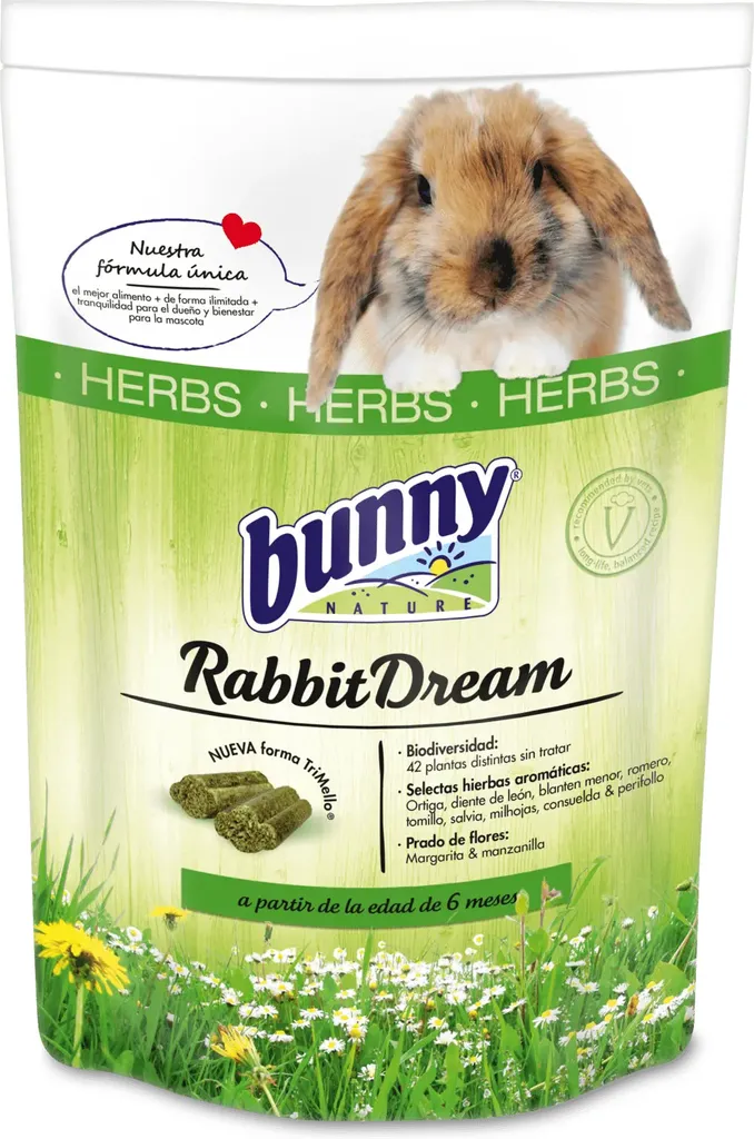 Aliment Lapin Bunny Nature Rabbit Dream Herbs pour une Digestion Saine