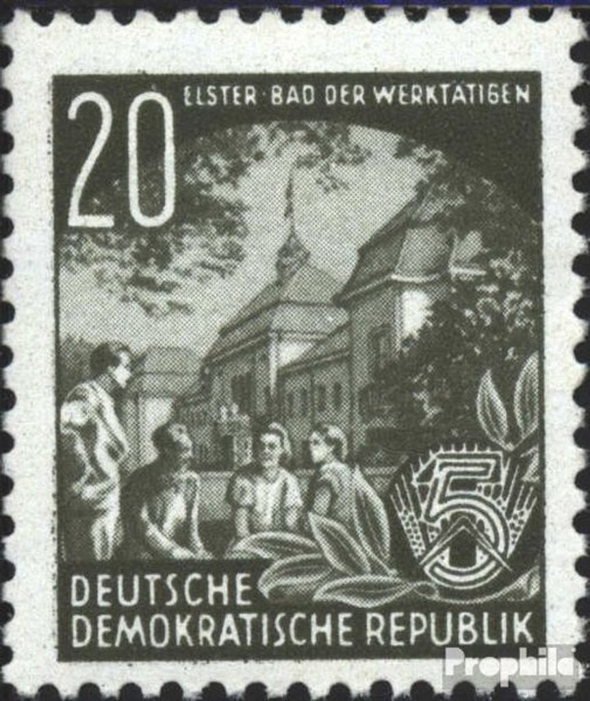 Briefmarken DDR 1953 Mi 370 postfrisch Fünfjahresplan (I)