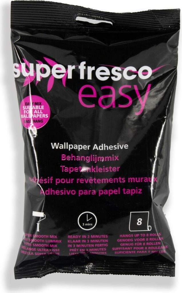 Tapetenset mit kleister Walze Bleileine Tapetenspachtel 180g beutel löslicher Kleber Vliestapeten Papiertapeten Vinyltapeten