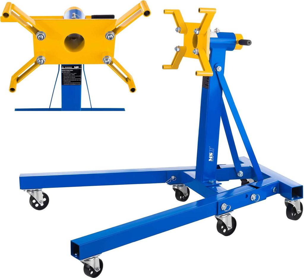 Stojan na motor - 900 kg - skladací | MSW-MS-900 Obrázek produktu 