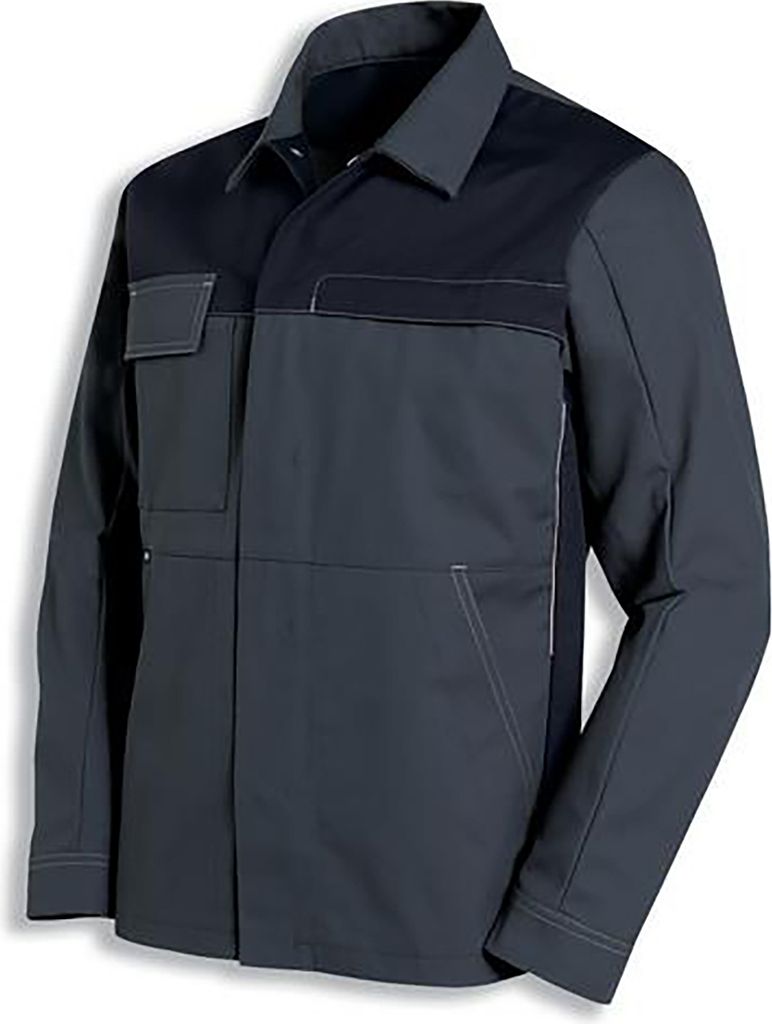 uvex Arbeitsjacke perfect grau, anthrazit Gr. 64, 66