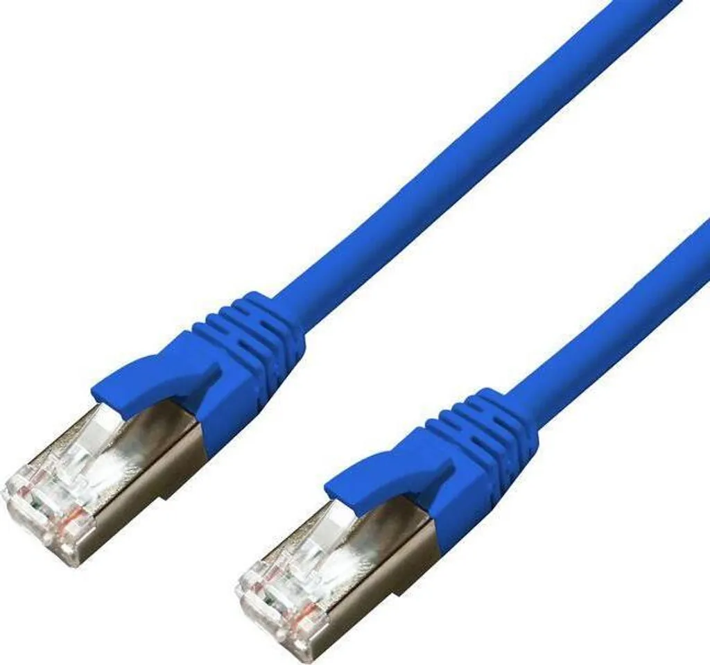Cavo di Rete MicroConnect MC-SFTP6A015B Cat6a S/FTP 1,5m Blu Professionale