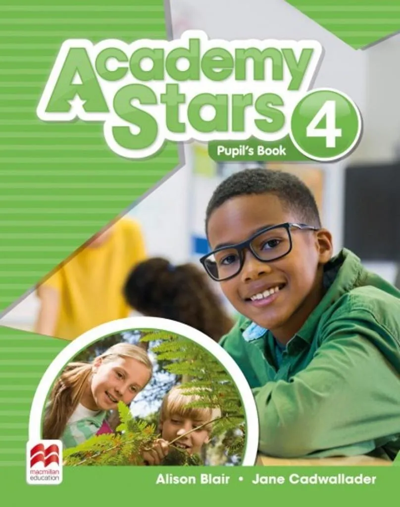 Manuel d'Anglais Primaire Academy Stars 4 et Ressources Digitales Macmillan