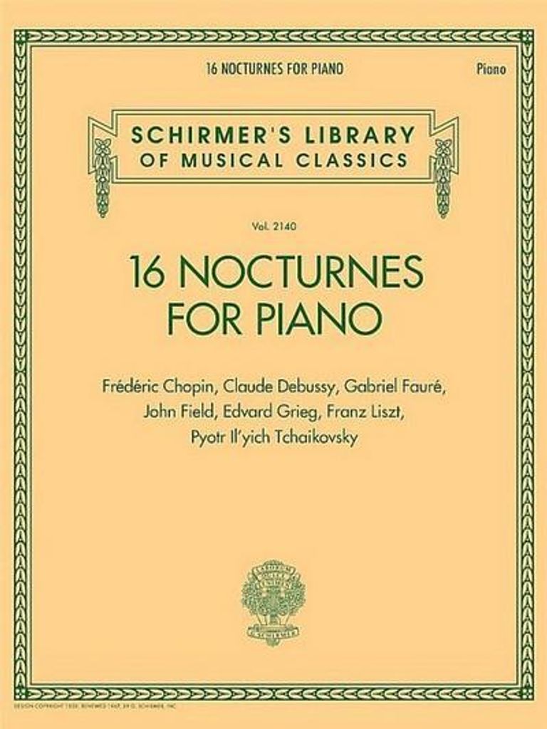 Schirmer's Library Of Musical Classics Vol. 2140