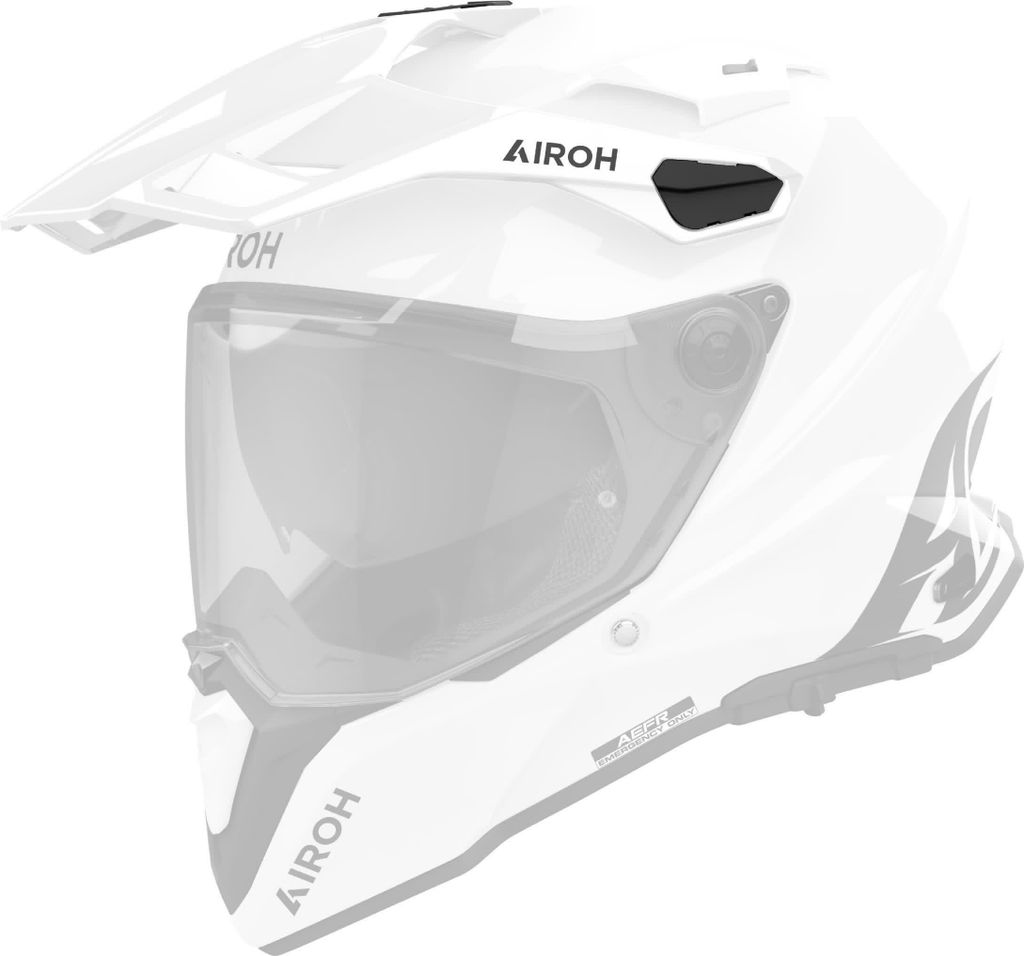 Airoh Commander 2 Glänzende Weiße Helmschirm
