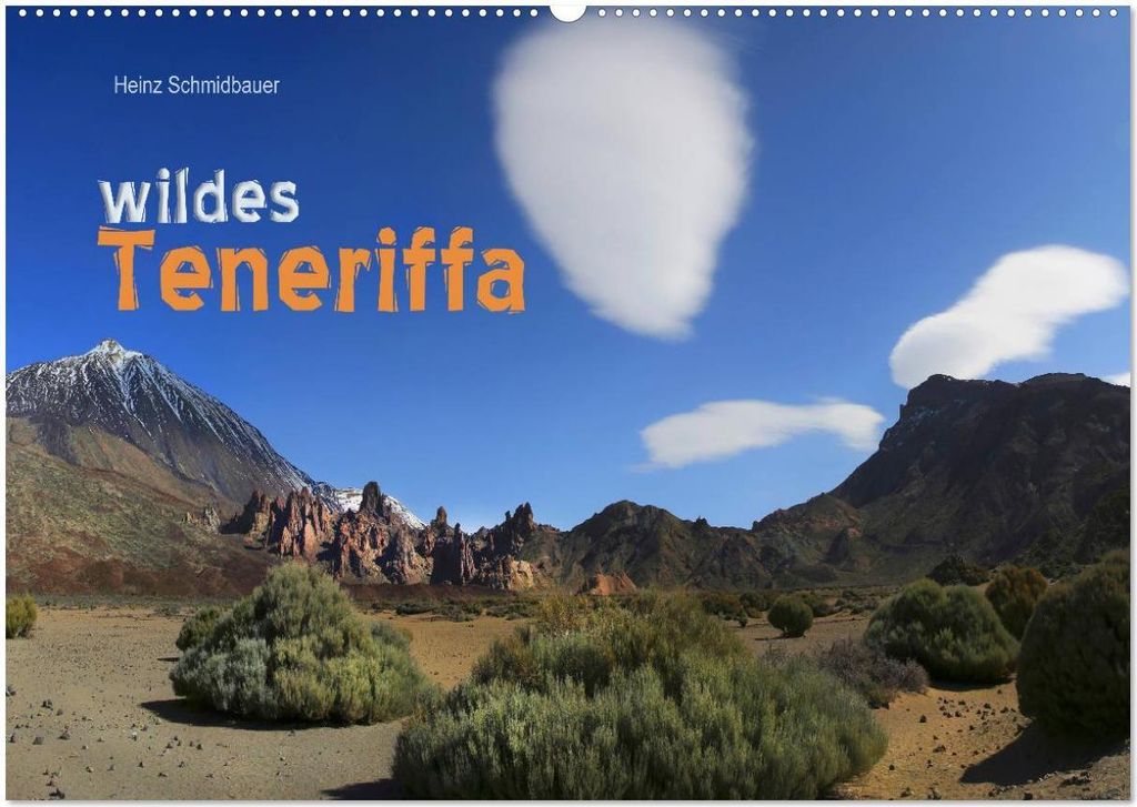 wildes Teneriffa (Wandkalender 2026 DIN A2 quer), CALVENDO Monatskalender