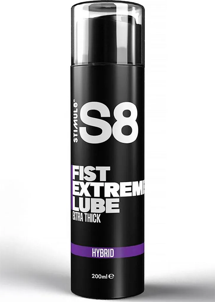 Stimul8 S8 Hybr Extreme Lube 200ml - Lubrifiant Hybride Longue Durée