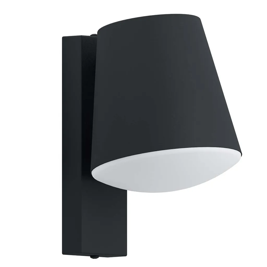 Lampada Parete Esterno Caldiero EGLO Antracite - Design Moderno IP44