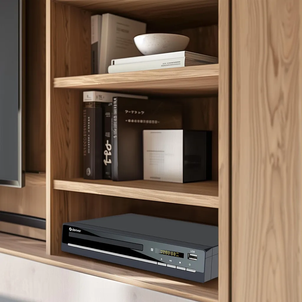 Lecteur DVD Denver DVH-7787 décodeur Dolby et port USB multimédia - 7