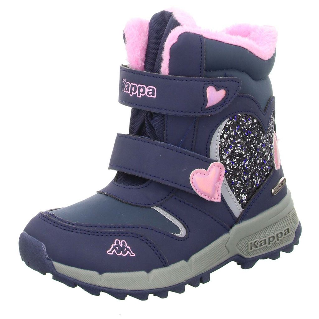 Kappa Kinder-Sneaker „Flake Tex M“ – Stylische & Warme Schneestiefel Für Mädchen Im Winter