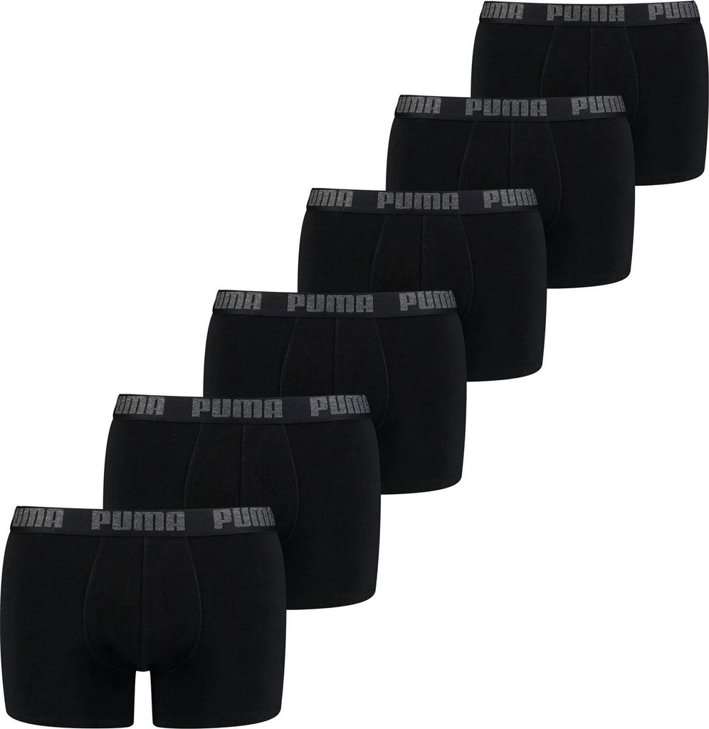 Puma Basic Boxershorts Herren (6-pack) Produktbild 