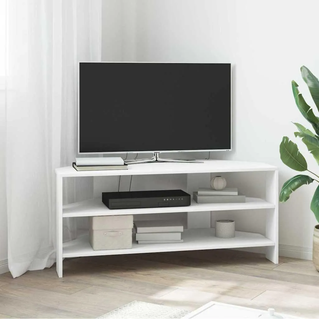 mobile TV angolare "Black Friday" bianco 102x40,5x45cm in legno - Mobili TV CC2901