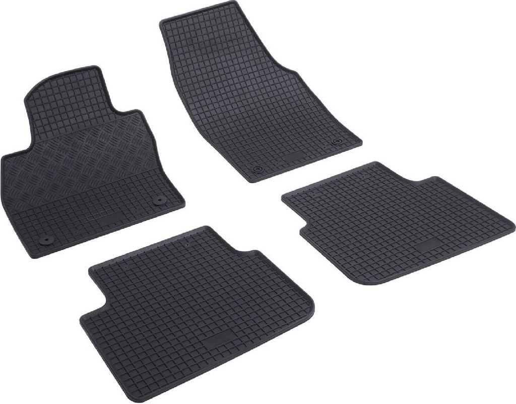 Z544643 Voll-Gummifußmatten passend für Skoda Kamiq NW4 Facelift Geländewagen SUV 5türer 2023-