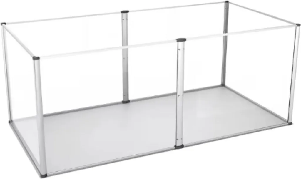 Cage hamsters anti-évasion 6 panneaux - Enclos sécurisé petits animaux